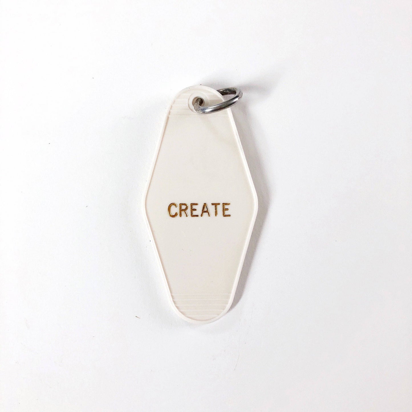 Key Tag; Create (White)