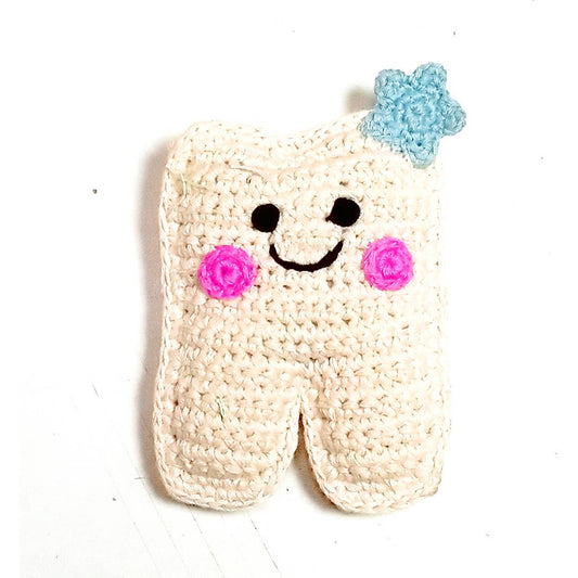 Crochet Friendly Tooth Toy (Tooth Pocket)