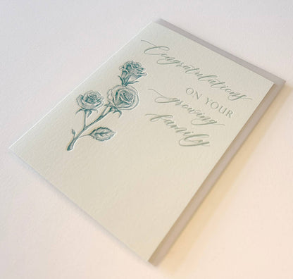 Congratulations Card; Congrats on Your Growing Family