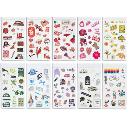 Sticker Book; ISSUE 7 By Ban.dō (Over 700 Stickers)