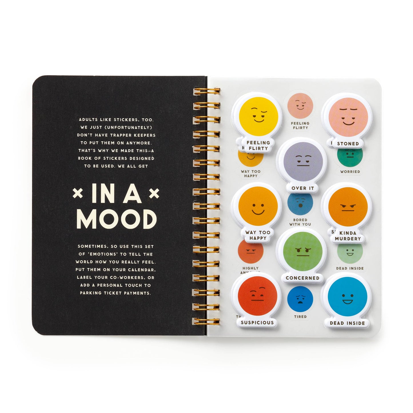 Sticker Book; In A Mood (280+ Stickers)