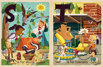 Alphabet Board Book; G is for Gross
