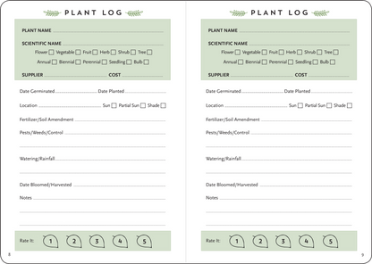 The Gardener's Logbook