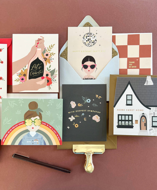 Housewarming Card; Home Sweet Home