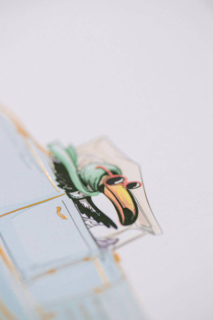 Boxed Stationery Set; Classic Cars and Animals by Good Juju Ink (12 cards)