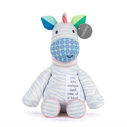 Plushie; Noah's Ark Zebra (8x14in)