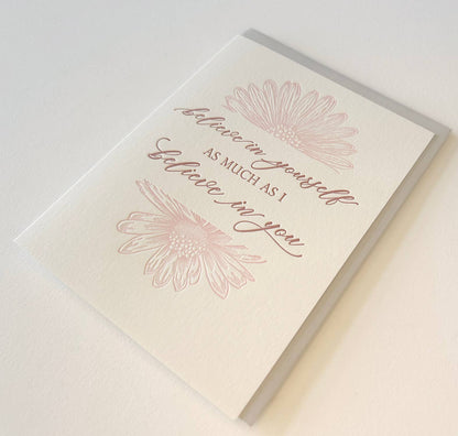 Encouragement Card; Believe in Yourself