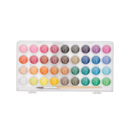 Ooly Watercolor Paint; Lil' Paint Pods (Set of 36)