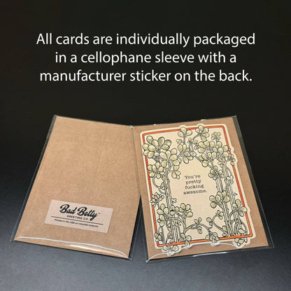 Greeting Card; You’re Kind of the Worst (Funny Insult Roast Greeting Card)