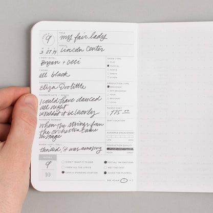 Mini Journal; Show Passport (Burgundy)