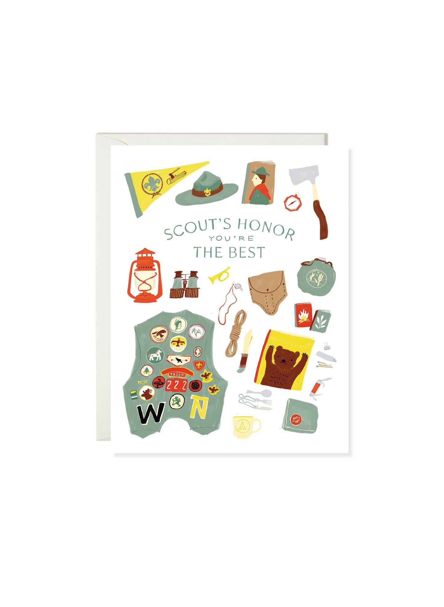Friendship Card; Scout's Honor