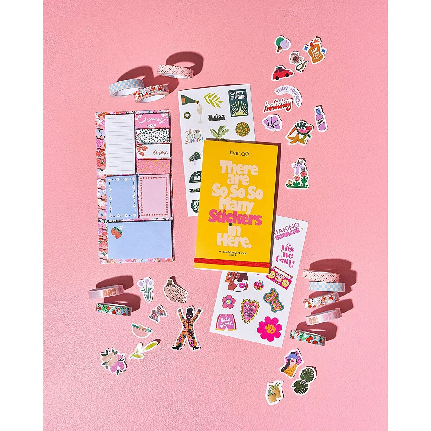Sticker Book; ISSUE 7 By Ban.dō (Over 700 Stickers)