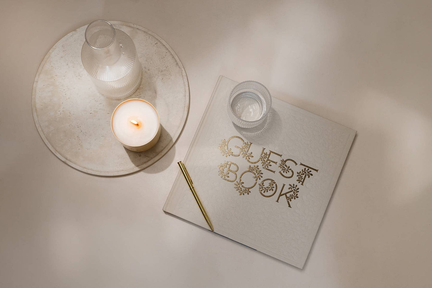 Guest Book (Gold Foil Details)