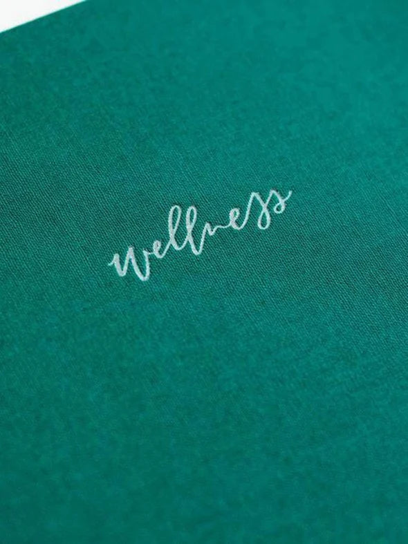 Wellness Guided Journal (Green) By 1canoe2 | One Canoe Two Paper Co.