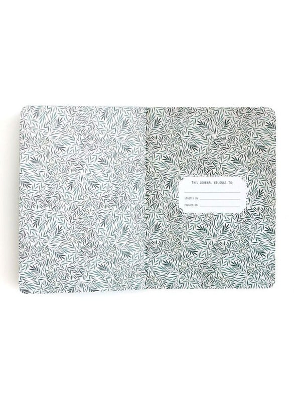 Wellness Guided Journal (Green) By 1canoe2 | One Canoe Two Paper Co.