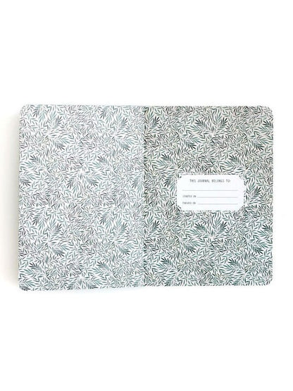 Wellness Guided Journal (Green) By 1canoe2 | One Canoe Two Paper Co.