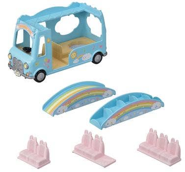 Calico Critters; Sunshine Nursery Bus (Collectible Toys)