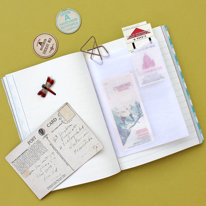Travel Journal; World Map By Sukie (Dark Blue)