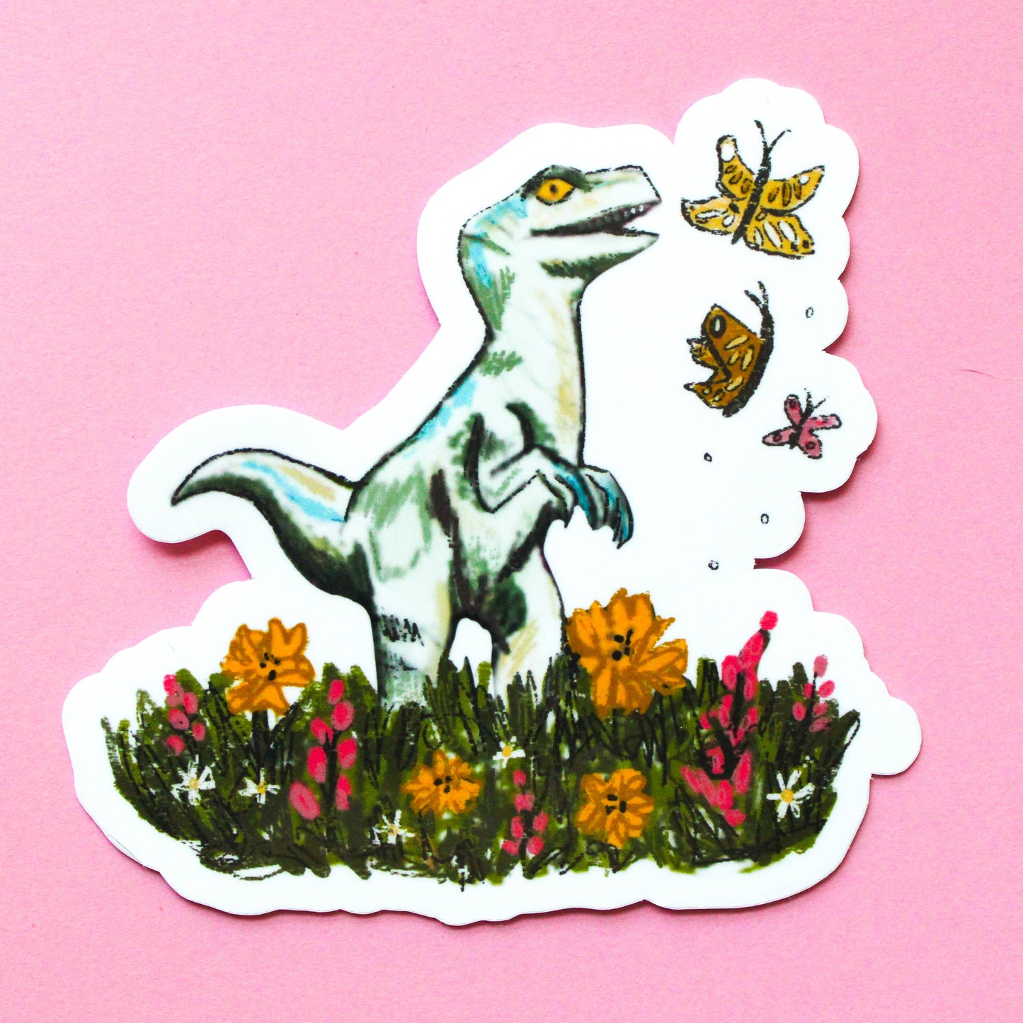 Vinyl Sticker; Spring Raptor