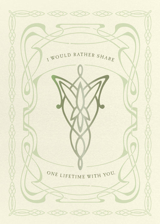 Pop-Up Card; Lord of the Rings: Rivendell Signature (Italian Paper)