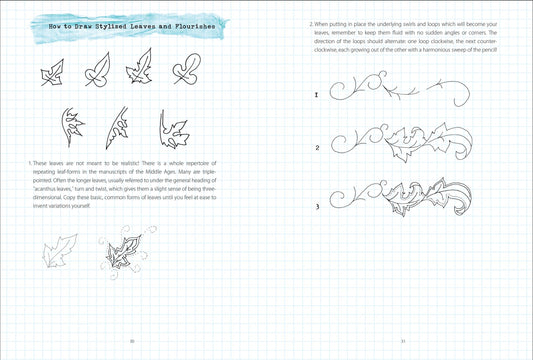 Sketchbook; Illuminated Letters
