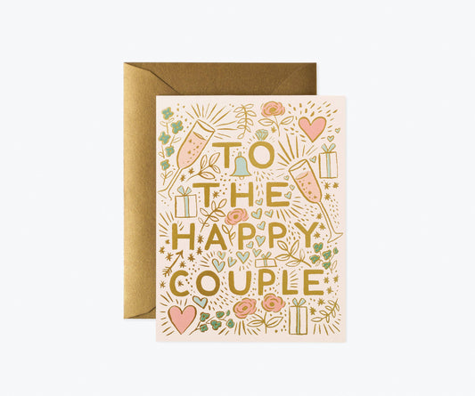 Rifle Paper Co. Wedding Card; To the Happy Couple