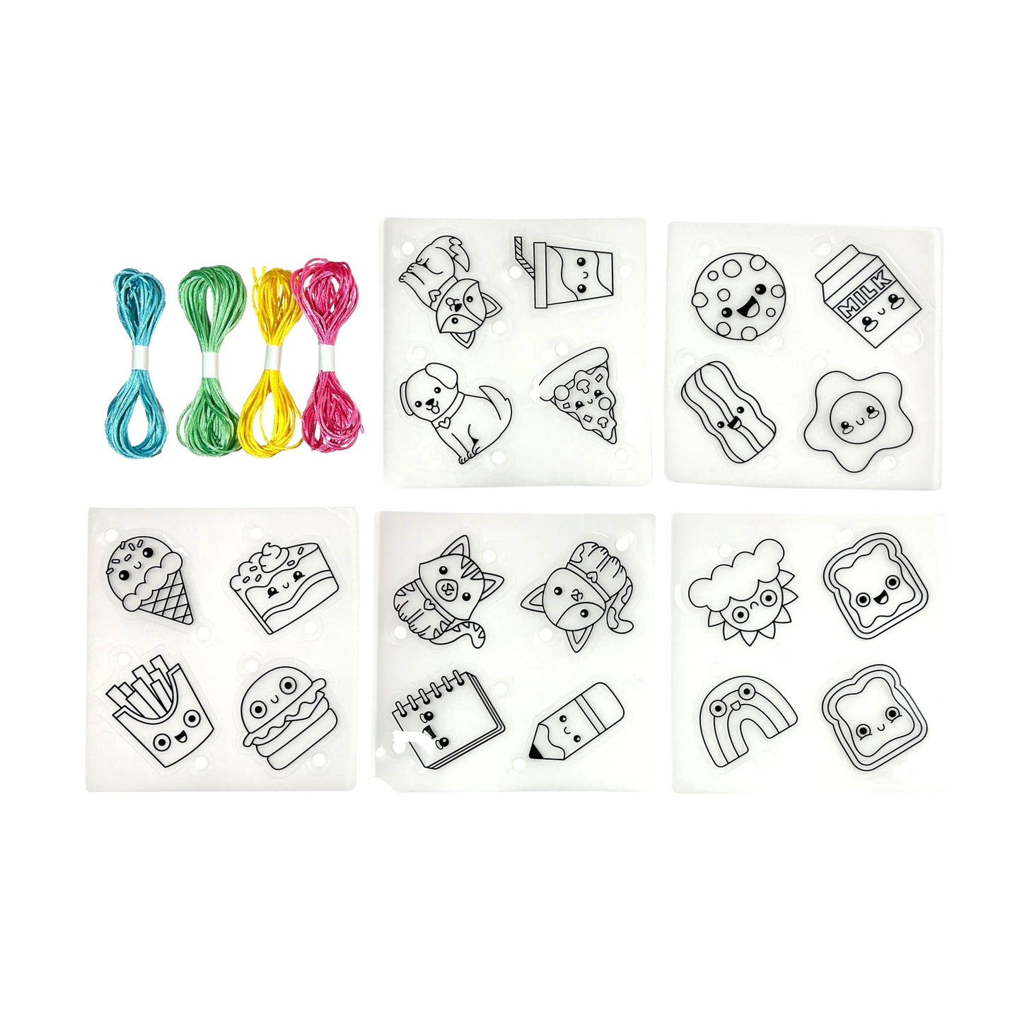 Ooly Shrink-Its! D.I.Y. Shrink Art Bracelets Kit; B.F.F.
