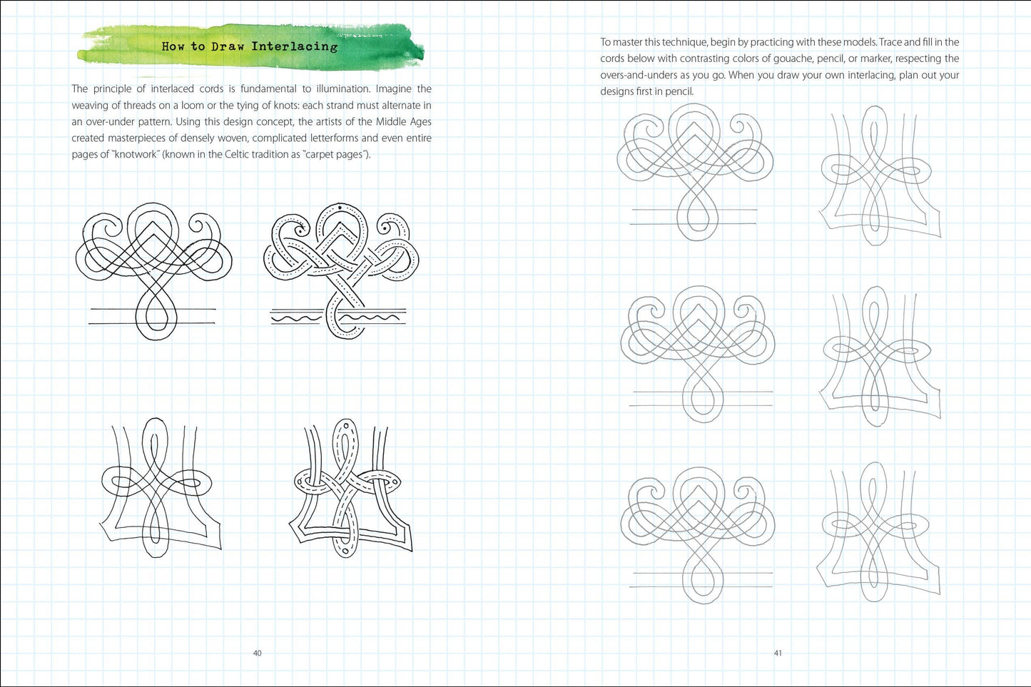 Sketchbook; Illuminated Letters