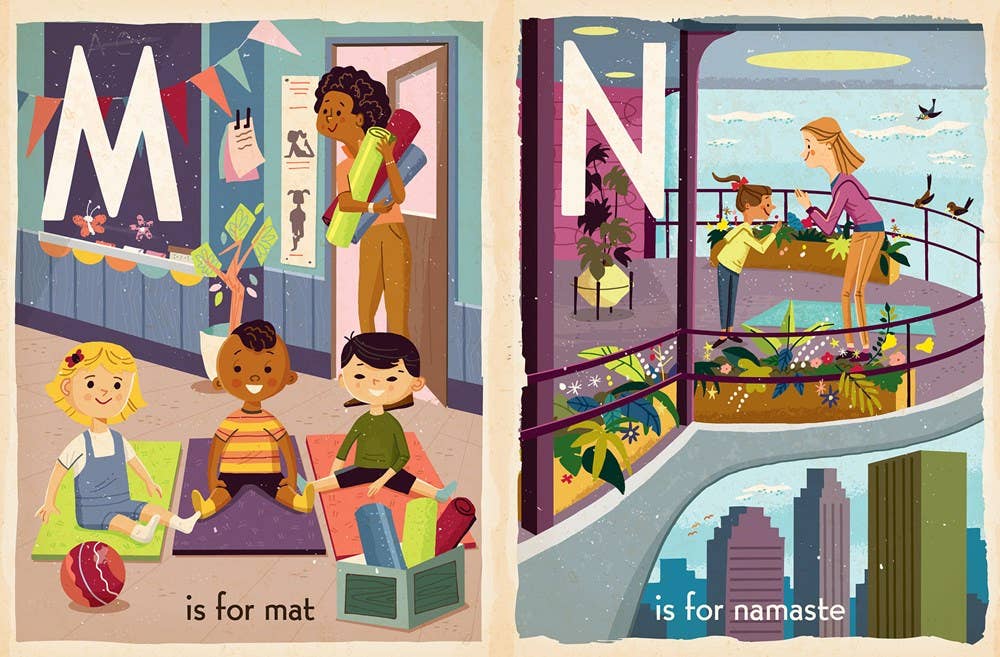 Alphabet Board Book; Y is for Yoga