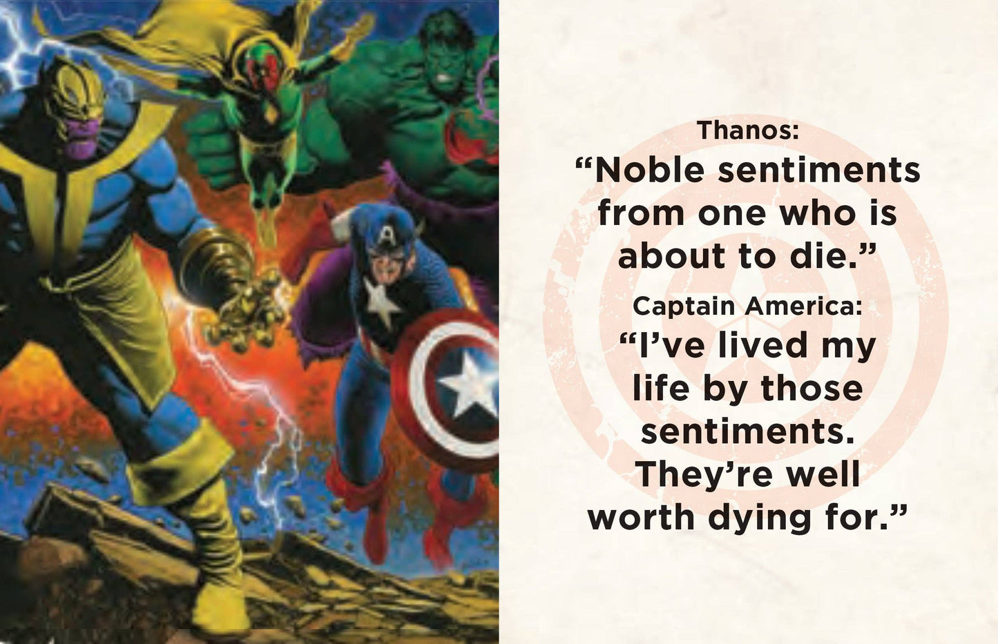 Marvel Comics Tiny Book: Captain America (Inspirational Quotes From The First Avenger)