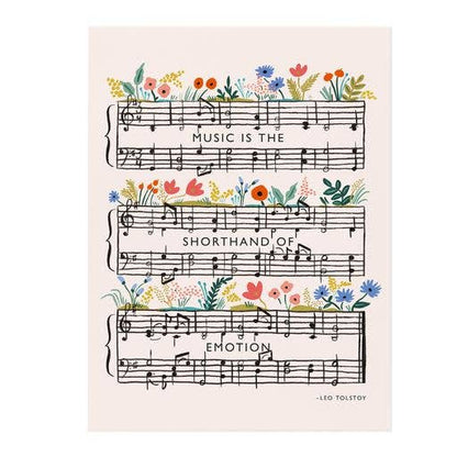 Rifle Paper Co. Art Print; Tolstoy Quote (8x10)