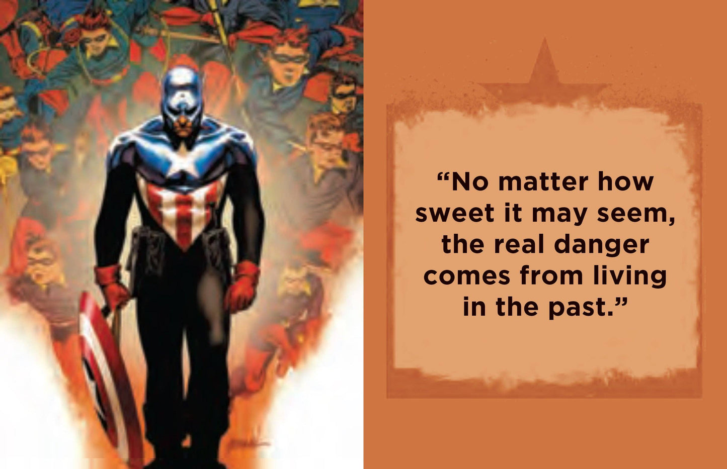 Marvel Comics Tiny Book: Captain America (Inspirational Quotes From The First Avenger)