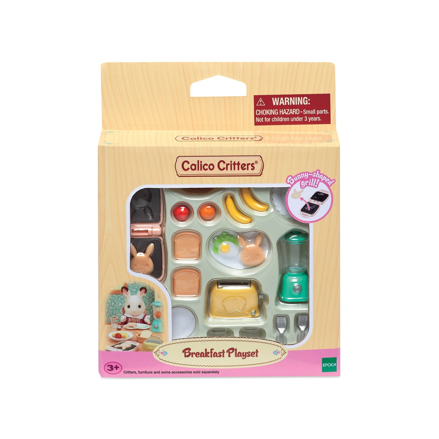 Calico Critters; Dollhouse Furniture, Breakfast Play Set (Collectible Toys)