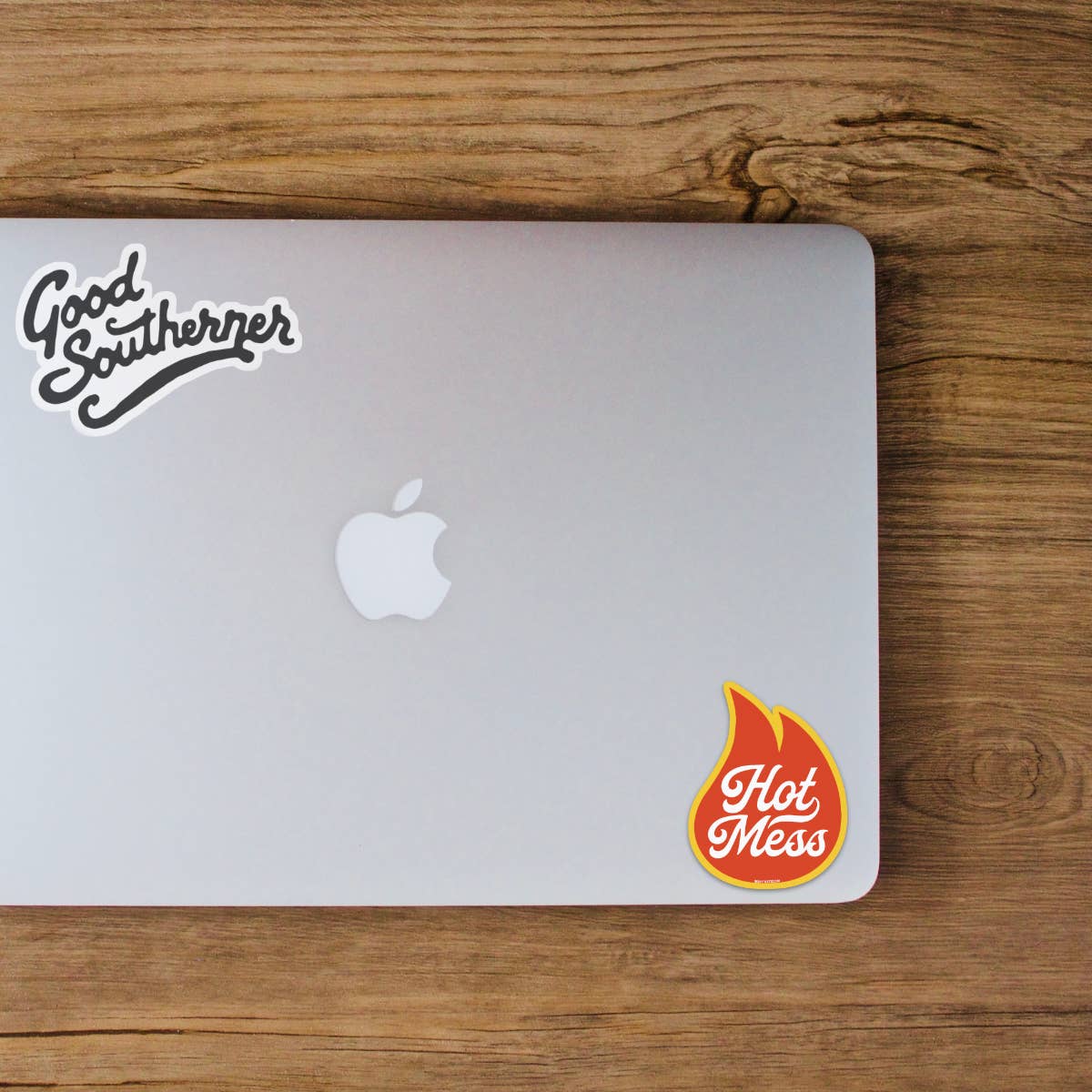Good Southerner Vinyl Sticker; Hot Mess "Flame"