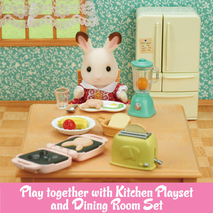 Calico Critters; Dollhouse Furniture, Breakfast Play Set (Collectible Toys)