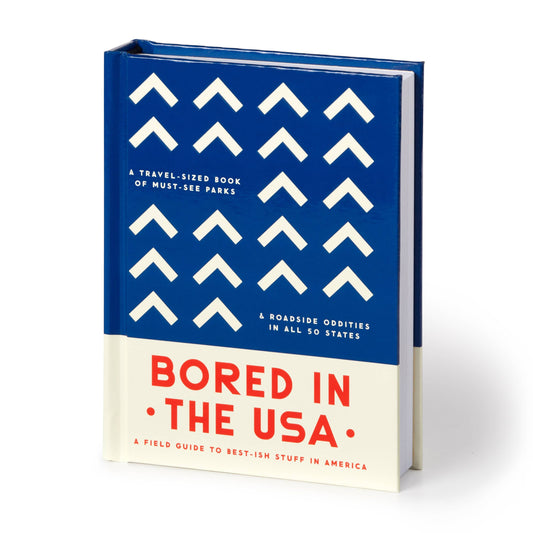Travel Guide Book; Bored In The USA By Brass Monkey