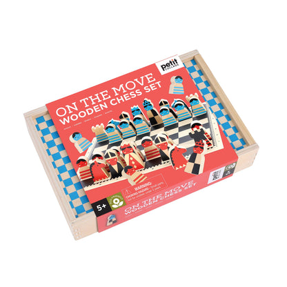 Chess Set; On The Move (Wooden)
