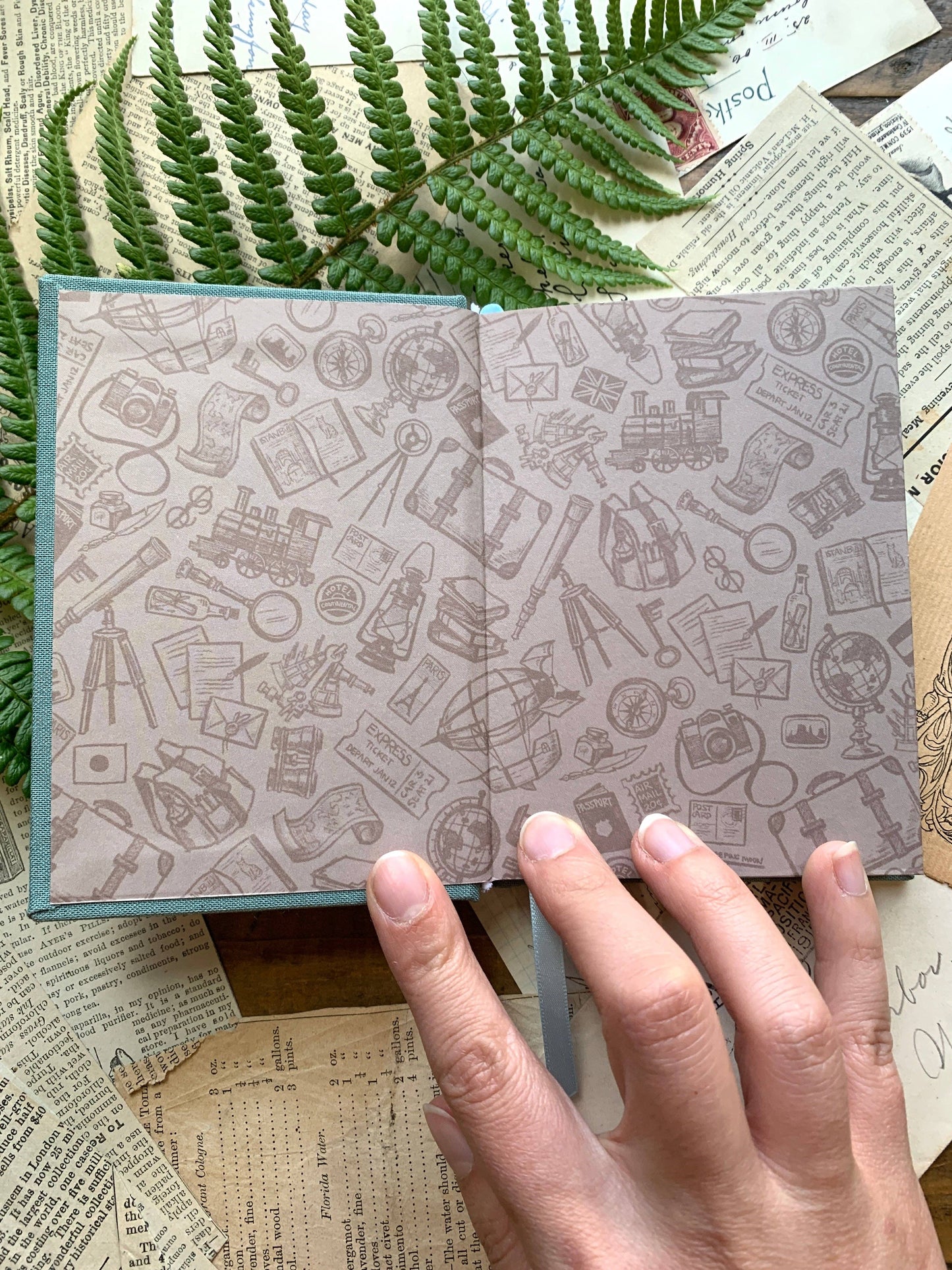 Watercolor Sketchbook; The Voyager (Passport Size Watercolor Sketchbook, 300gsm *tentatively limited edition*)