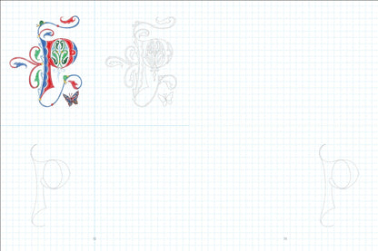 Sketchbook; Illuminated Letters