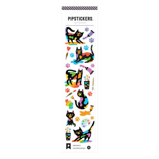Pipsticks Sticker Sheet; Paint Paw-ty Stickers