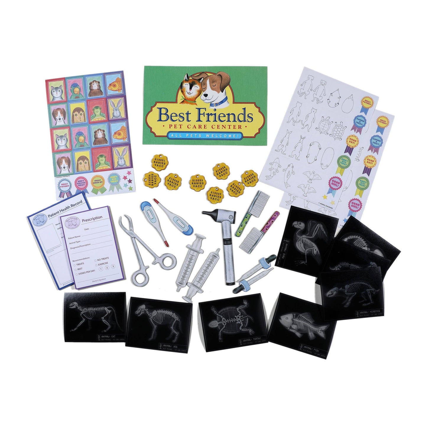 Eeboo Pretend Play Set; Veterinarian