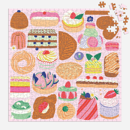 Jigsaw Puzzle; Sweet Confections (500 Piece Square Puzzle)