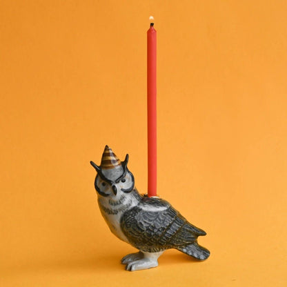 Camp Hollow Cake Topper; Wise Owl