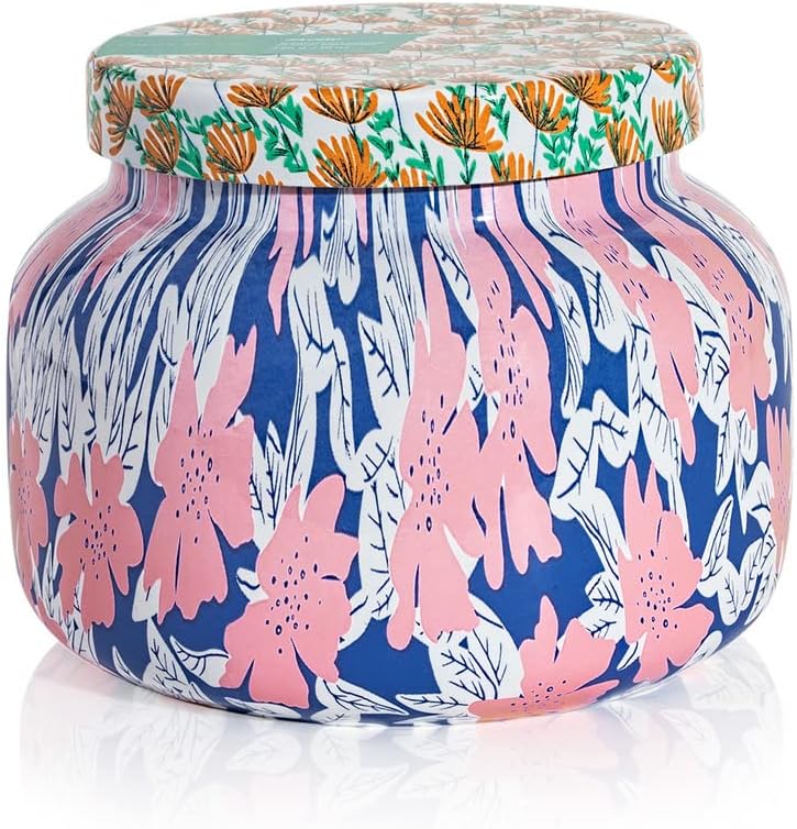 Capri Blue Candle; 19 oz (Volcano Scent) Pattern Play