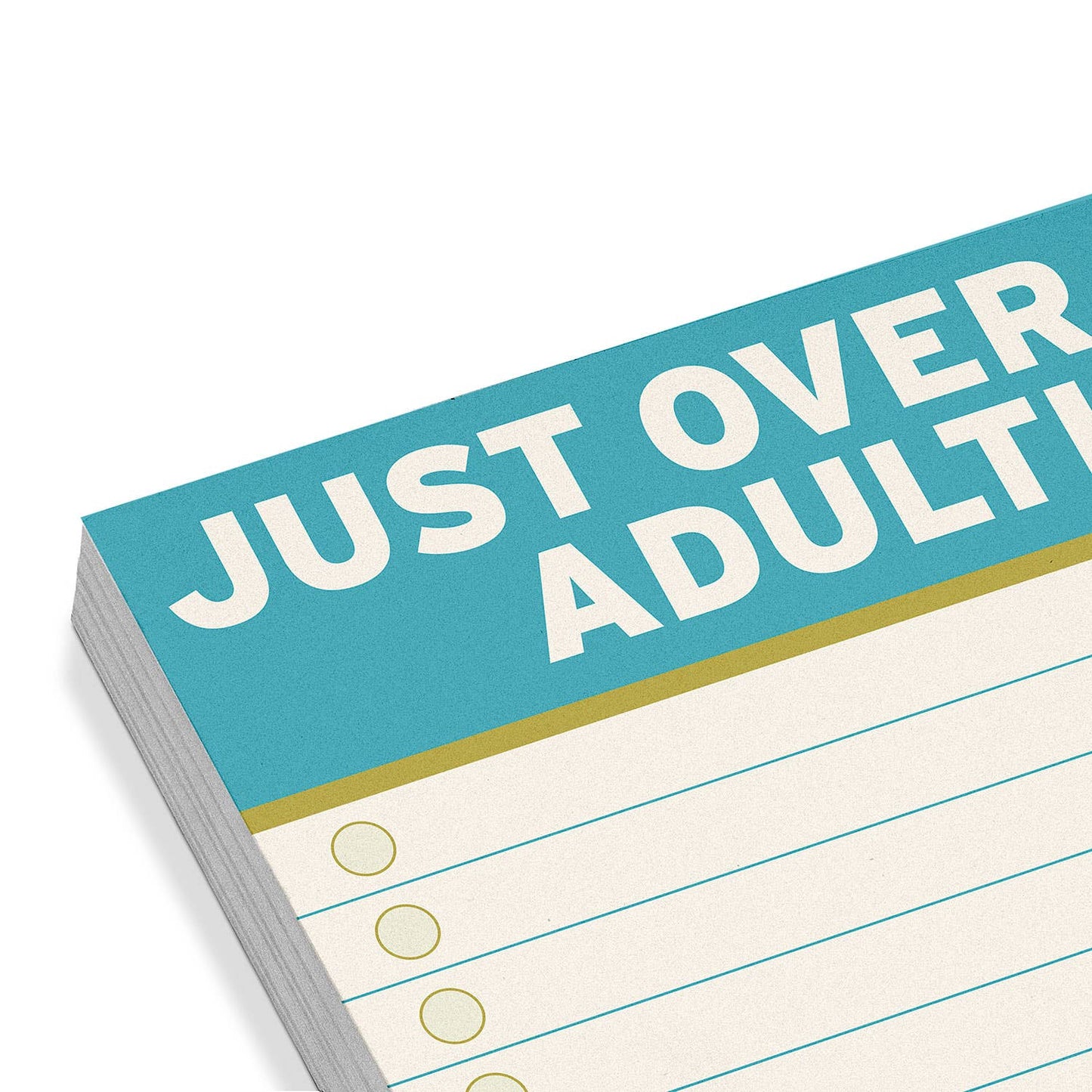 Sticky Notes; Adulting (100 Sheets, 4x4 inches)