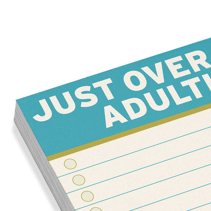 Sticky Notes; Adulting (100 Sheets, 4x4 inches)