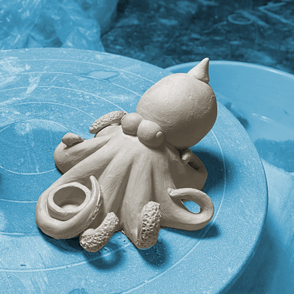 Camp Hollow Cake Topper; Octopus