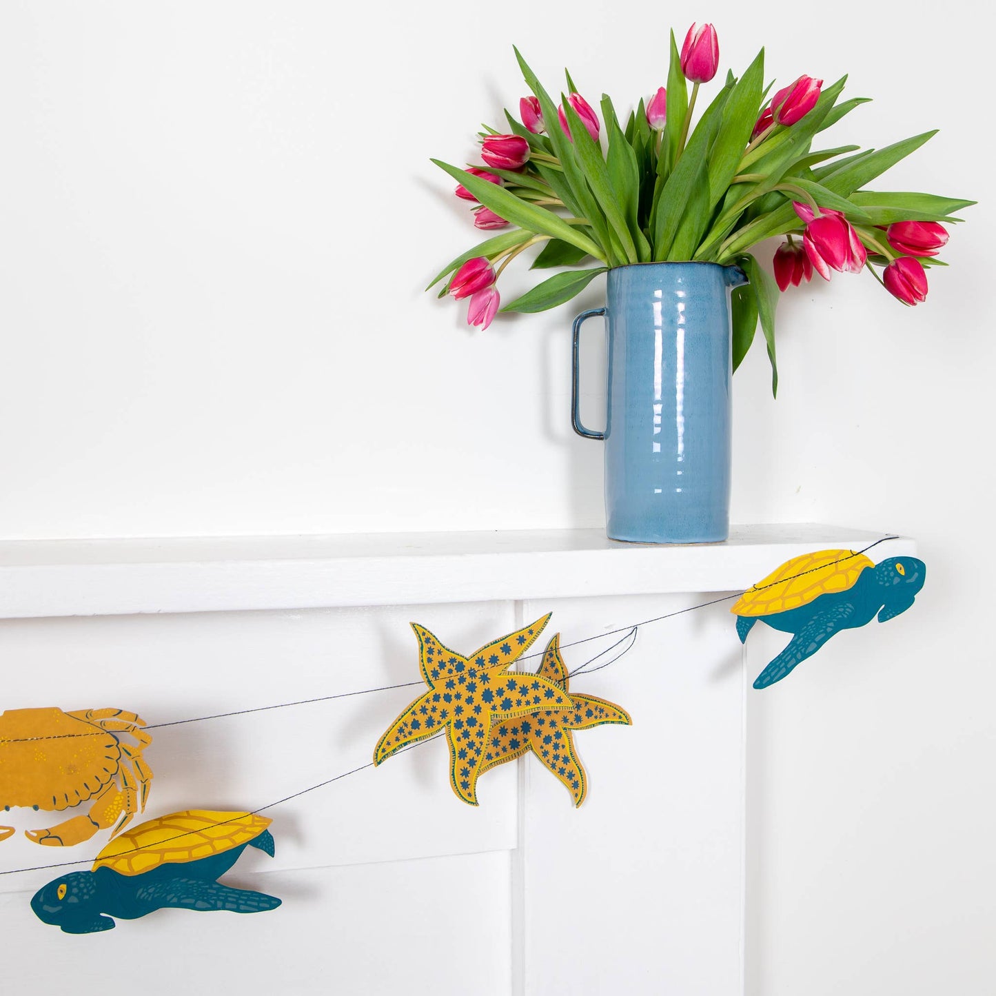 Garland; Sealife By East End Press (9.8 ft Long)
