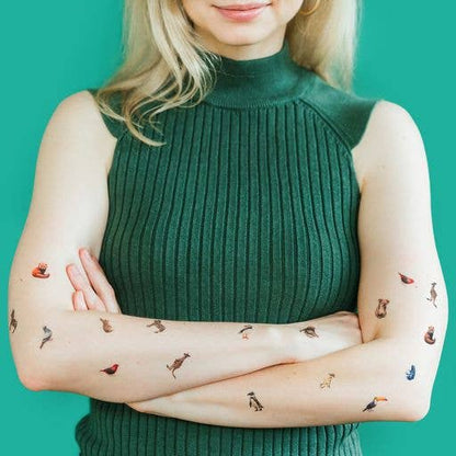 Temporary Tattoo Pack; Mini Animal Kingdom