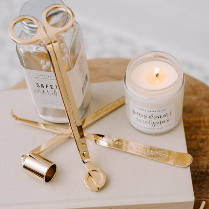 Gold Candle Care Kit By Sweet Water Decor